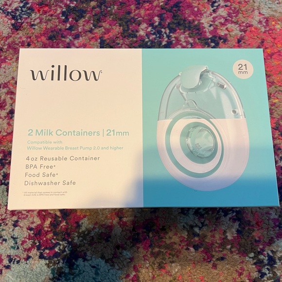 Willow Other - Willow Milk Containers 21mm NIB